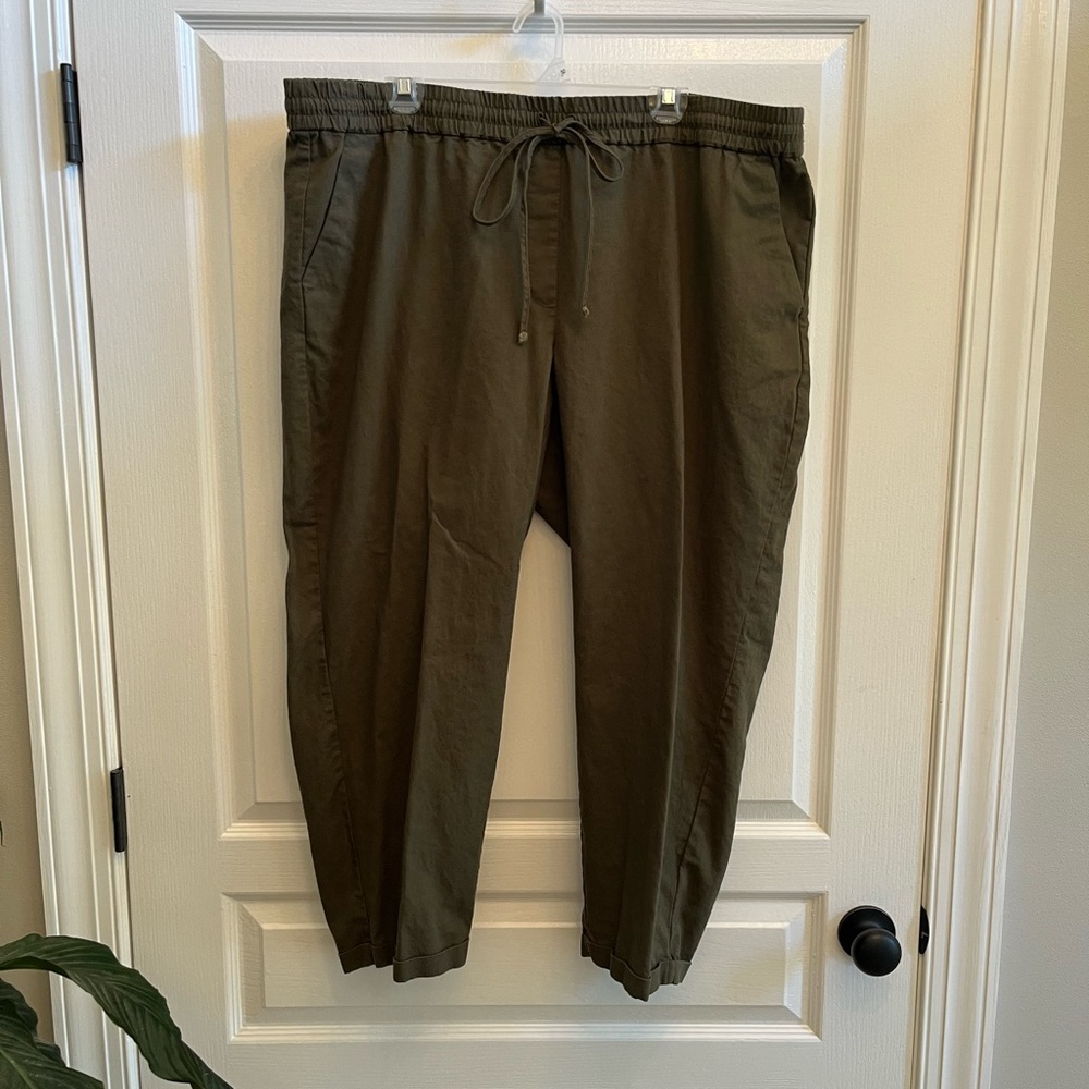 JCrew Linen/Cotton Pants